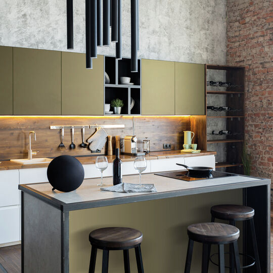 Klebefolie Metallic Brass matt image number null